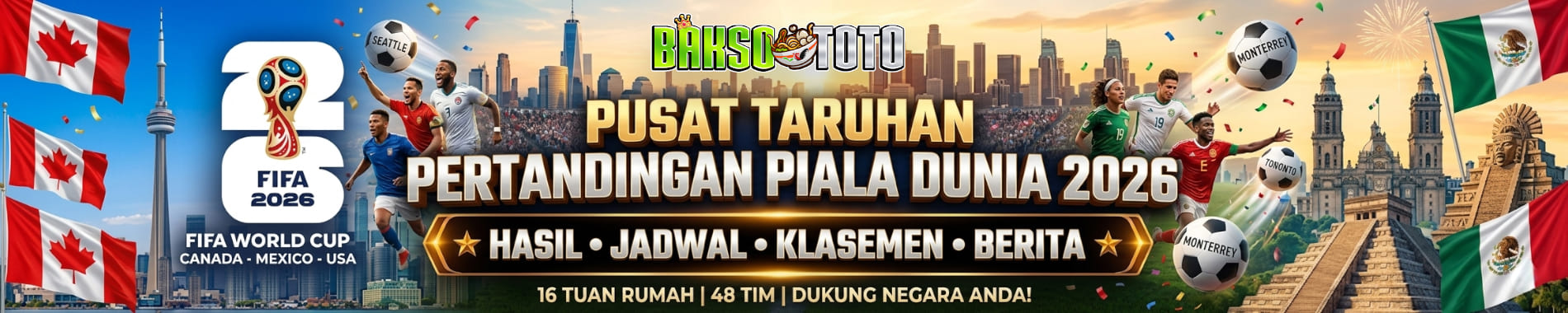 Baksototo - Bandar Resmi Fifa World Cup 2026